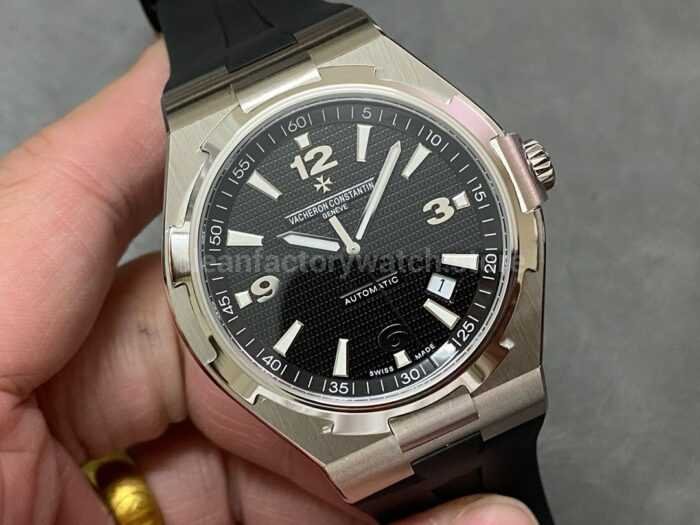 PPF Factory Vacheron Constantin Overseas 47040B01A 9094 42mm Steel Black Rubber St 1 Super Clone Watch,Clean Factory Watch
