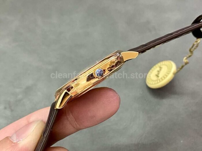 PPF Factory Vacheron Constantin Patrimony 85180/000r-9248 40mm Rose Gold Leather Strap White Dial - Image 6