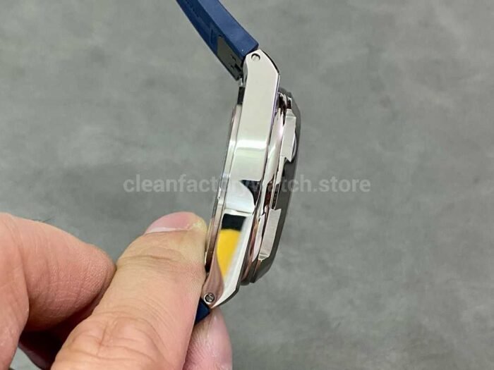 PZ Factory Vacheron Constantin Overseas Dual Time 7900V/110A-B334 41mm Steel Rubber Strap Blue Dial - Image 5