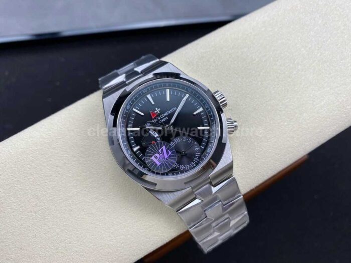PZ Factory Vacheron Constantin Overseas Dual Time 7900V/110A-B546 41mm Full Steel Black Dial - Image 4