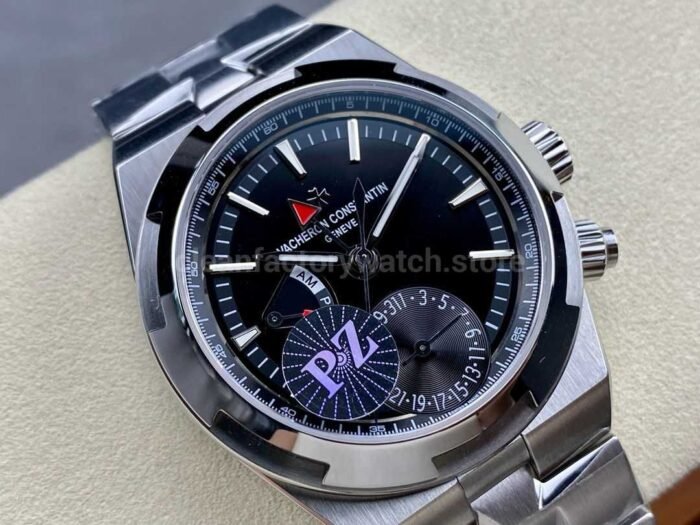 PZ Factory Vacheron Constantin Overseas Dual Time 7900V/110A-B546 41mm Full Steel Black Dial - Image 2