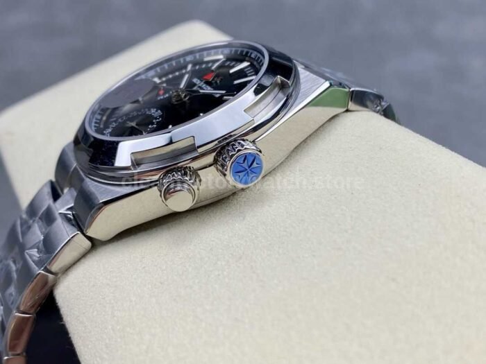 PZ Factory Vacheron Constantin Overseas Dual Time 7900V/110A-B546 41mm Full Steel Black Dial - Image 7
