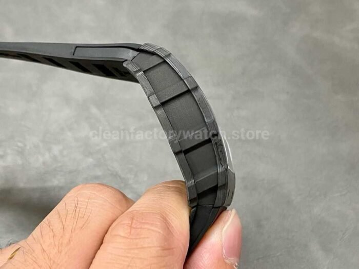 Sonic Factory Richard Mille RM 35-01 43mm Carbon Fiber Black Rubber Strap Skeletonized Dial - Image 5