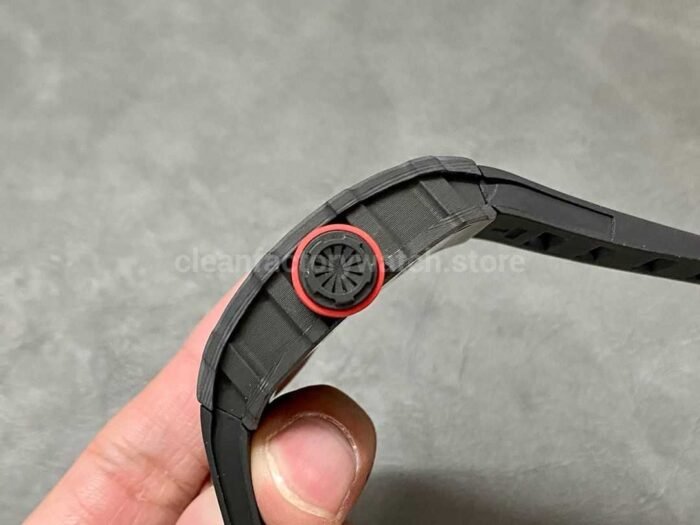 Sonic Factory Richard Mille RM 35-01 43mm Carbon Fiber Black Rubber Strap Skeletonized Dial - Image 6