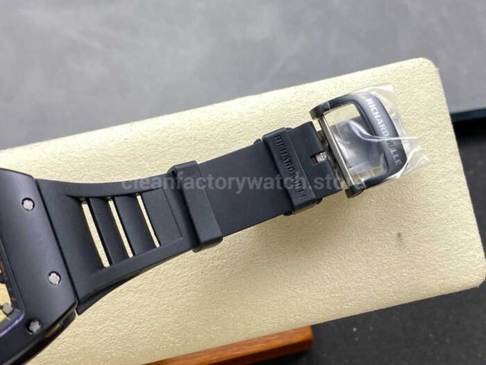 Sonic Factory Richard Mille RM035 40mm Titanium Rose Gold Rubber Strap Skeletonized Dial - Image 8