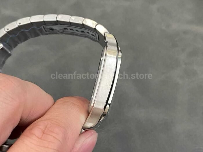 THB Factory Cartier Santos WHSA0015 39.8mm Full Steel Silver Roman Numerals Skeleton Dial - Image 5