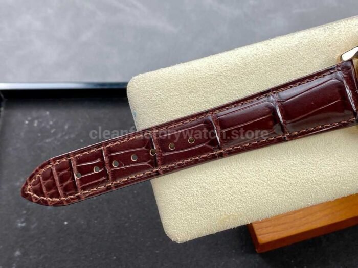 TUR Factory Vacheron Constantin Tourbillon Traditionnelle 89000/000R-B407 42mm Rose Gold Leather Strap Black Dial - Image 7