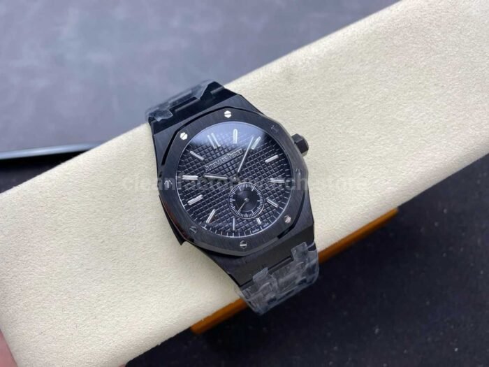 TW Factory Audemars Piguet Royal Oak 26591CE.OO.D002CA.01 42mm Full PVD Black Dial - Image 4