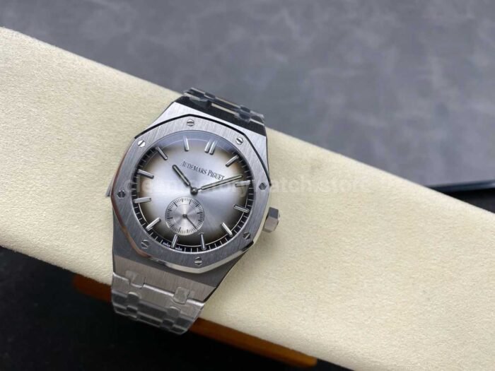 TW Factory Audemars Piguet Royal Oak 26591IP.OO.1252IP 42mm Full Steel Gradient Silver Dial - Image 3