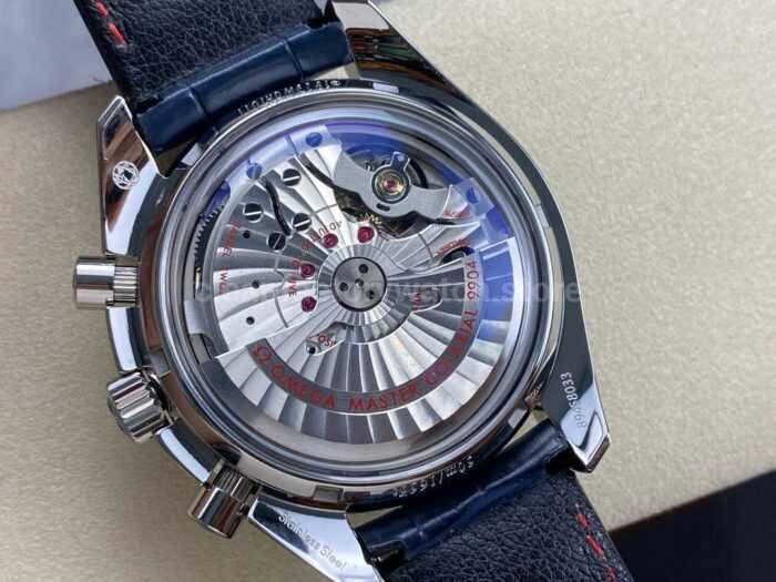 TW Factory Omega Speedmaster Moonphase 304.33.44.52.03.001 44.25mm Steel Leather Strap Blue Dial 8 Super Clone Watch,Clean Factory Watch