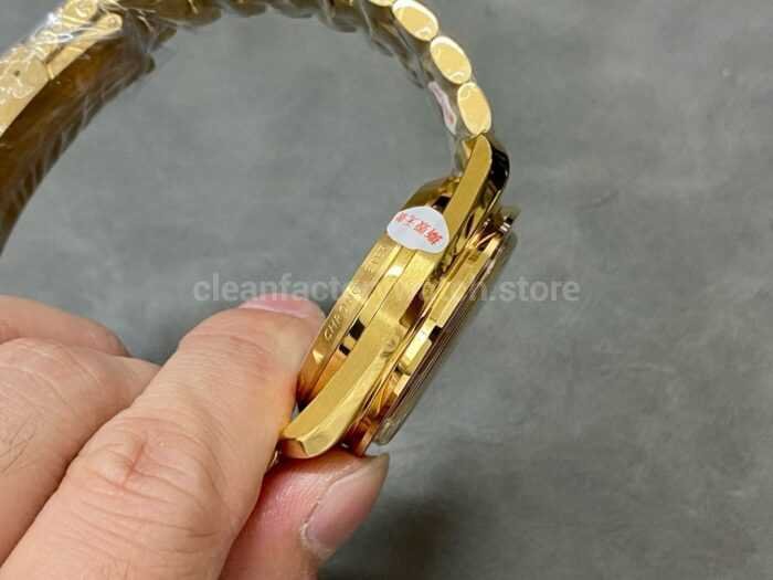 TW Factory Omega Speedmaster Professional 310.60.42.50.99.001 42mm Full Yellow Gold Champagne Dial 6 Super Clone Watch,Clean Factory Watch