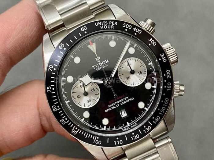 TW Factory Tudor Panda Black Bay Chrono 79360N-0001 41mm Full Steel Black Dial - Image 2