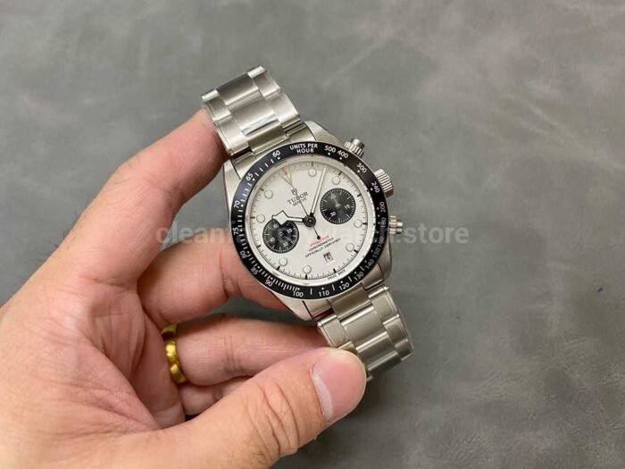 TW Factory Tudor Panda Black Bay Chrono 79360N-0002 41mm Full Steel White Dial - Image 4