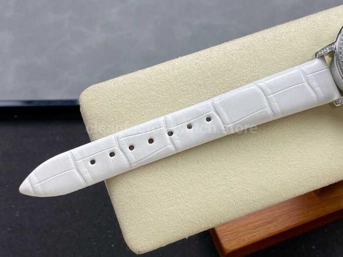 TW Factory Vacheron Constantin Traditionnelle Perpetual Calendar Ultra-Thin 4305T/000G-B948 Steel White Leather Strap Mother Of Pearl Dial - Image 9