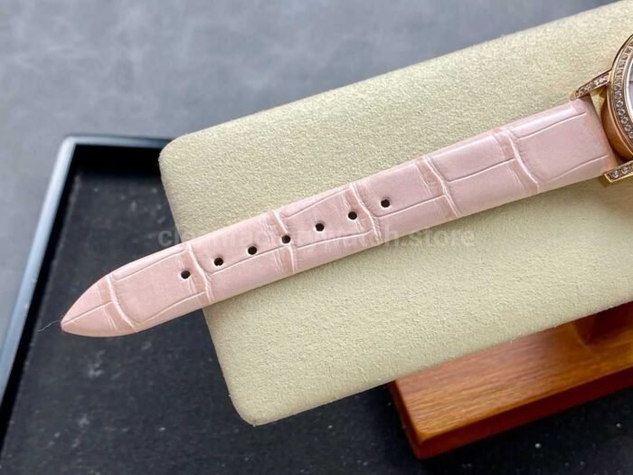 TW Factory Vacheron Constantin Traditionnelle Perpetual Calendar Ultra-Thin 4305T/000R-B947 Gold Pink Leather Strap Mother Of Pearl Dial - Image 9