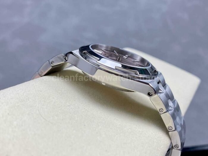 TW Factory Vacheron Constantin women's model 4605V/200A-B971 35mm Full Steel Pink Dial - Image 5