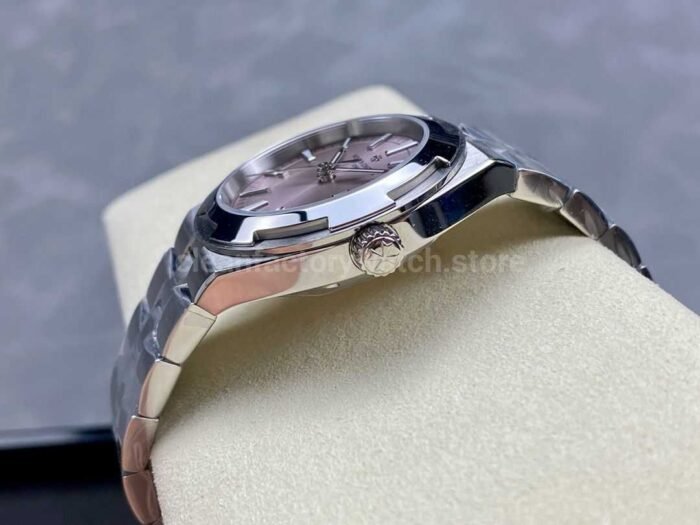 TW Factory Vacheron Constantin women's model 4605V/200A-B971 35mm Full Steel Pink Dial - Image 6