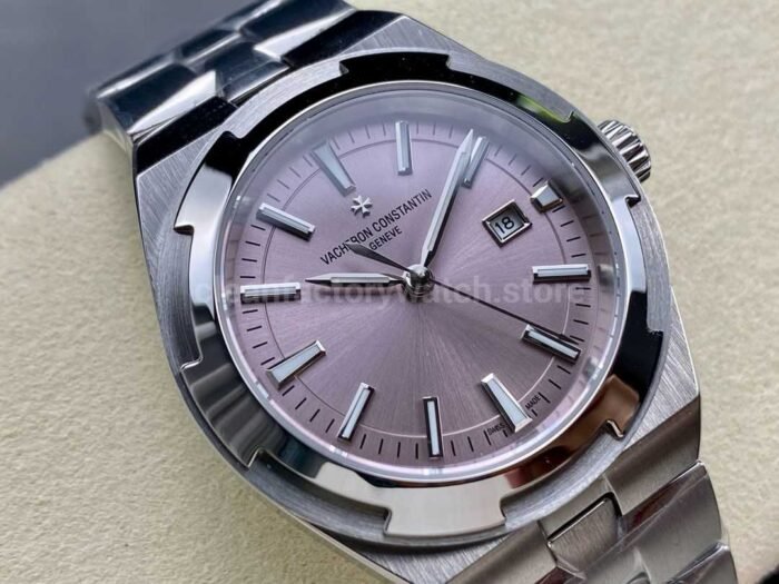 TW Factory Vacheron Constantin women's model 4605V/200A-B971 35mm Full Steel Pink Dial - Image 2