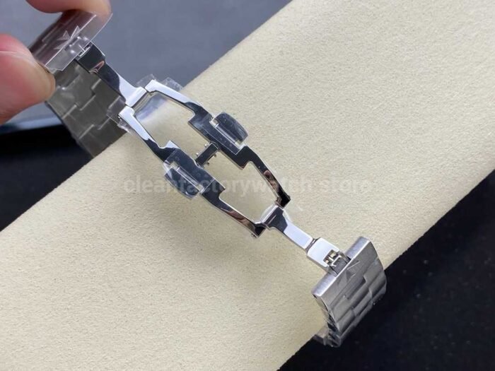 TW Factory Vacheron Constantin women's model 4605V/200A-B971 35mm Full Steel Pink Dial - Image 9