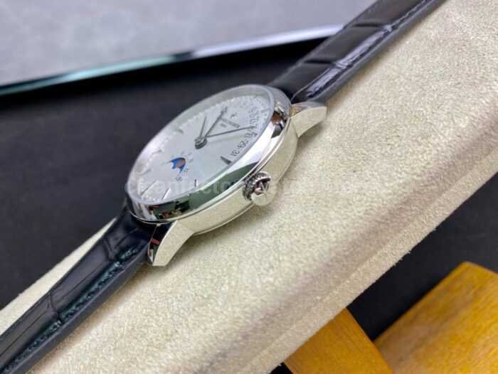 TWS Factory Vacheron Constantin Retrograde Calendar 4010U000G B330 42.5mm Steel Leather 5 Super Clone Watch,Clean Factory Watch