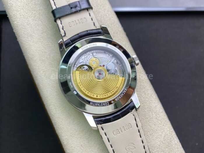 TWS Factory Vacheron Constantin Retrograde Calendar 4010U000G B330 42.5mm Steel Leather 6 Super Clone Watch,Clean Factory Watch