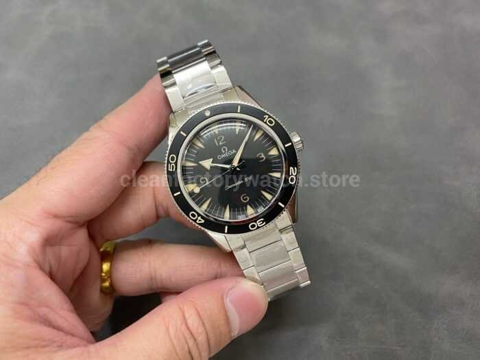 VS Factory Omega Seamaster 300co Axial Master Chronometer 41mm Full Steel Black Dial 9 Super Clone Watch,Clean Factory Watch