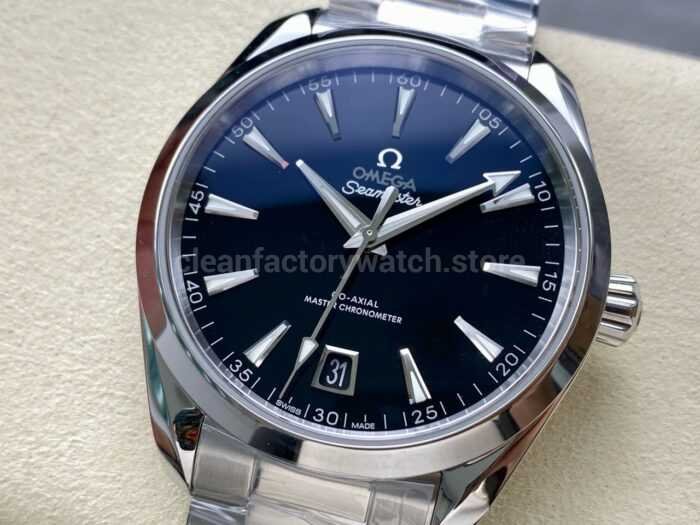 VS Factory Omega Seamaster Aqua Terra 220.10.41.21.01.002 41mm Full Steel Black Dial 9 Super Clone Watch,Clean Factory Watch