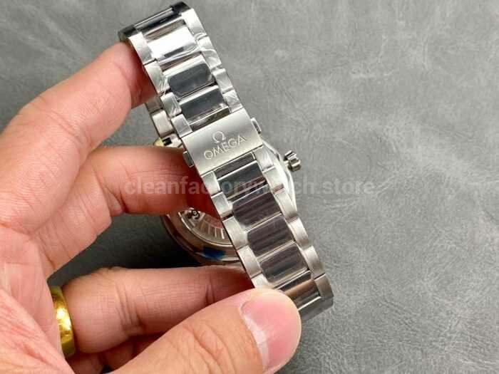 VS Factory Omega Seamaster Aqua Terra 220.10.41.21.02.001 41mm Full Steel Silver Dial 4 Super Clone Watch,Clean Factory Watch