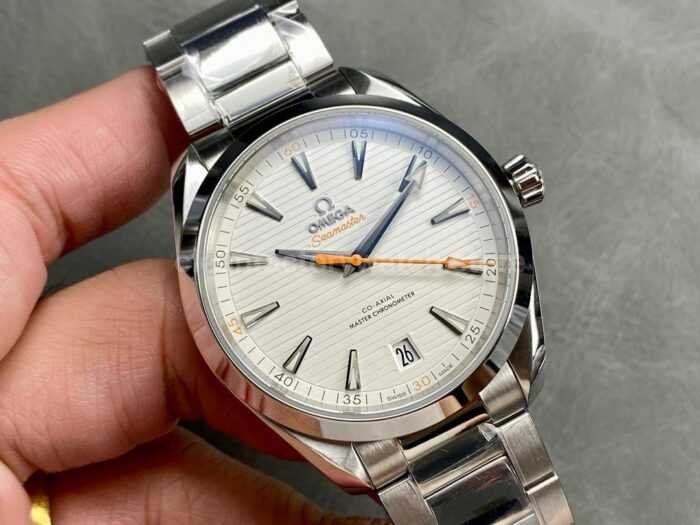 VS Factory Omega Seamaster Aqua Terra 220.10.41.21.02.001 41mm Full Steel Silver Dial 5 Super Clone Watch,Clean Factory Watch