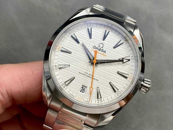 VS Factory Omega Seamaster Aqua Terra 220.10.41.21.02.001 41mm Full Steel Silver Dial 7 Super Clone Watch,Clean Factory Watch
