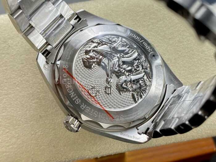 VS Factory Omega Seamaster Aqua Terra 220.10.41.21.03.005 41mm Full Steel Blue Dial 1 Super Clone Watch,Clean Factory Watch