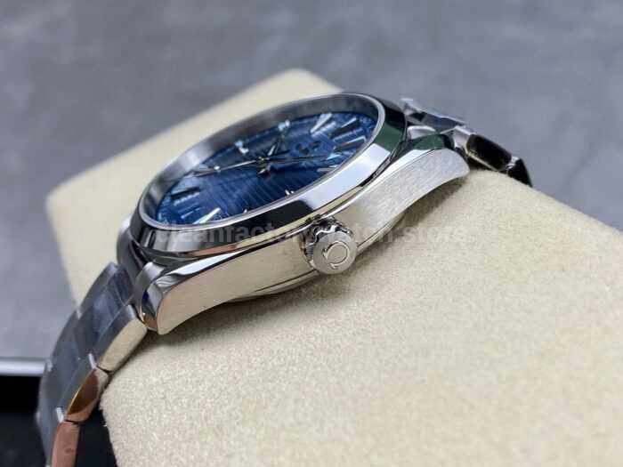 VS Factory Omega Seamaster Aqua Terra 220.10.41.21.03.005 41mm Full Steel Blue Dial 4 Super Clone Watch,Clean Factory Watch