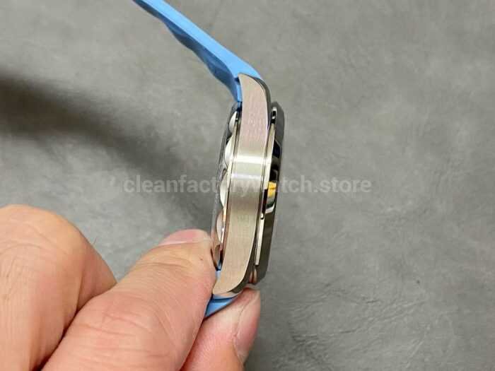 VS Factory Omega Seamaster Aqua Terra 220.12.41.21.03.008 41mm Steel Rubber Strap Blue Dial 1 Super Clone Watch,Clean Factory Watch