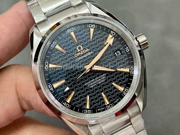 VS Factory Omega Seamaster Aqua Terra 231.10.42.21.01.006 42mm Full Steel Black Dial 4 Super Clone Watch,Clean Factory Watch