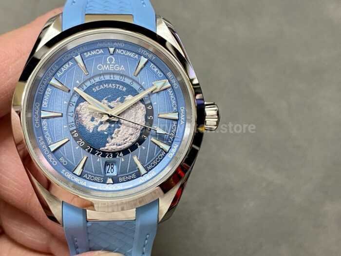 VS Factory Omega Seamaster Aqua Terra Worldtimer Master Chronometer Gmt 220.12.43.22.03 5 Super Clone Watch,Clean Factory Watch