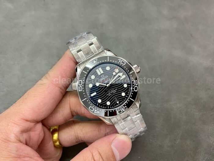 VS Factory Omega Seamaster Diver 300 M 210.30.42.20.01.001 42mm Full Steel Black Dial 3 Super Clone Watch,Clean Factory Watch