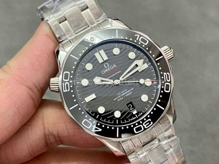VS Factory Omega Seamaster Diver 300 M 210.30.42.20.01.001 42mm Full Steel Black Dial 8 Super Clone Watch,Clean Factory Watch