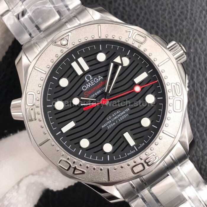 VS Factory Omega Seamaster Diver 300 M 210.30.42.20.01.002 42mm Full Steel Black Dial 3 Super Clone Watch,Clean Factory Watch