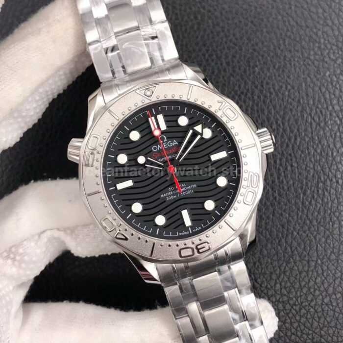VS Factory Omega Seamaster Diver 300 M 210.30.42.20.01.002 42mm Full Steel Black Dial 4 Super Clone Watch,Clean Factory Watch