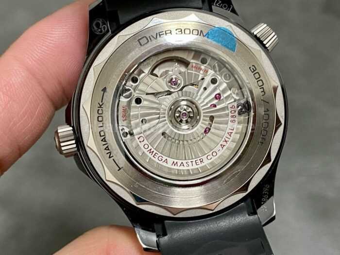 VS Factory Omega Seamaster Diver 300 M 210.92.44.20.01.001 43.5mm Ceramic Rubber Strap Black Dial 1 Super Clone Watch,Clean Factory Watch