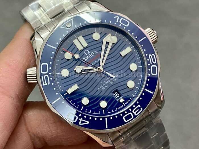 VS Factory Omega Seamaster Diver 300M 210.30.42.20.03.001 42mm Full Steel Blue Dial 1 Super Clone Watch,Clean Factory Watch