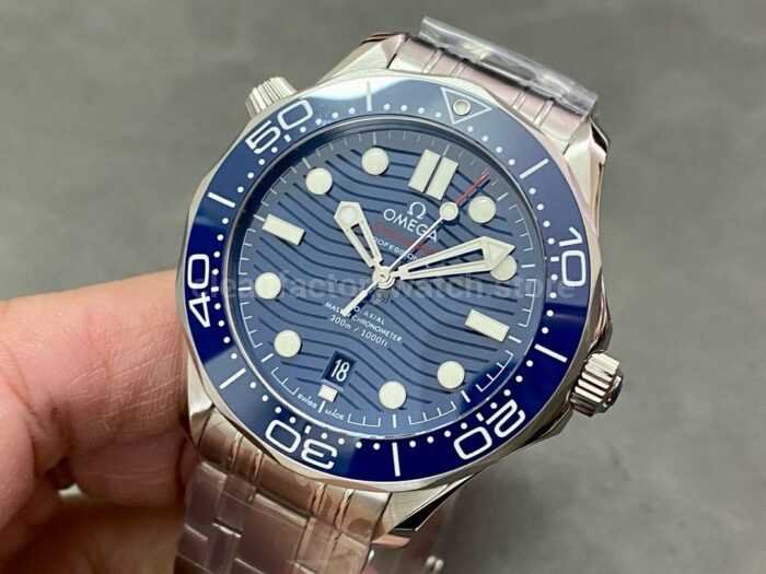 VS Factory Omega Seamaster Diver 300M 210.30.42.20.03.001 42mm Full Steel Blue Dial 9 Super Clone Watch,Clean Factory Watch