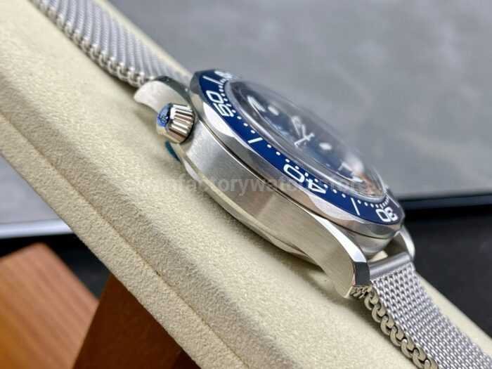 VS Factory Omega Seamaster Diver 300M 210.30.42.20.03.002 42mm Full Steel Strap Blue Dial 7 Super Clone Watch,Clean Factory Watch