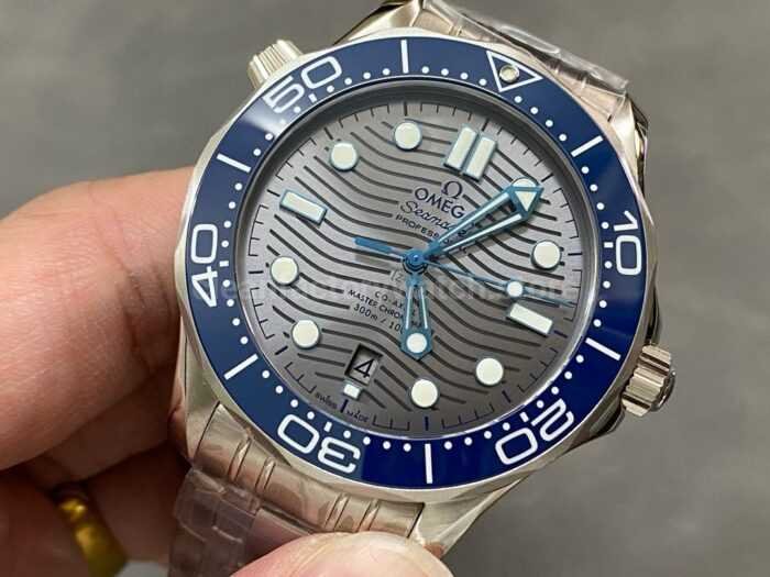 VS Factory Omega Seamaster Diver 300M 210.30.42.20.06.001 42mm Full Steel Grey Dial 1 Super Clone Watch,Clean Factory Watch
