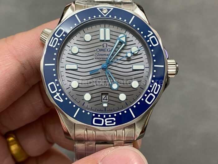 VS Factory Omega Seamaster Diver 300M 210.30.42.20.06.001 42mm Full Steel Grey Dial 5 Super Clone Watch,Clean Factory Watch