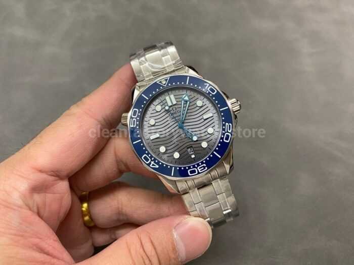VS Factory Omega Seamaster Diver 300M 210.30.42.20.06.001 42mm Full Steel Grey Dial 7 Super Clone Watch,Clean Factory Watch