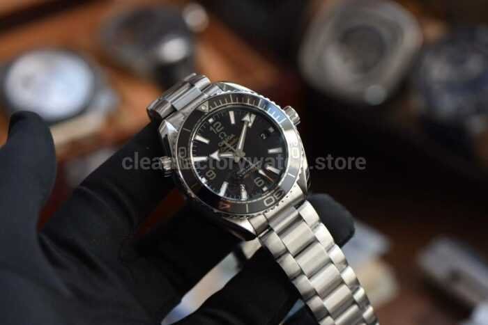 VS Factory Omega Seamaster Planet Ocean 215.30.40.20.01.001 39.5mm Full Steel Black Dial 6 Super Clone Watch,Clean Factory Watch