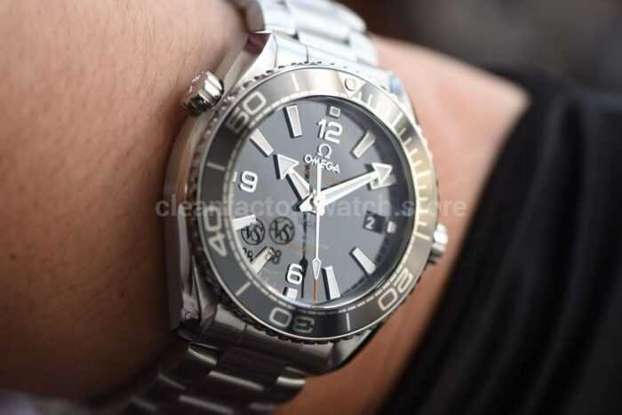 VS Factory Omega Seamaster Planet Ocean 215.30.40.20.01.001 39.5mm Full Steel Black Dial 7 Super Clone Watch,Clean Factory Watch