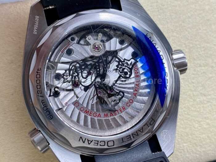 VS Factory Omega Seamaster Planet Ocean 215.32.44.21.01.002 43.5mm Black Rubber Strap Arabic Numera 1 Super Clone Watch,Clean Factory Watch
