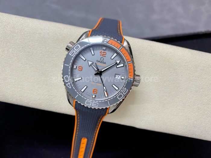 VS Factory Omega Seamaster Planet Ocean 215.92.44.21.99.001 43.5mm Full Steel Arabic Numerals Grey Dial 8 Super Clone Watch,Clean Factory Watch
